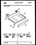 Part Location Diagram of 316202388 Frigidaire Main Top