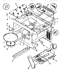 Wrapper/body Diagram and Parts List for SMS138T1B2 941354509 Tappan Microwave