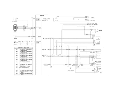 Wiring Schematic Diagram and Parts List for FGHT2046QE1  Frigidaire Refrigerator