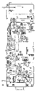 Power And Control Circuit Board Diagram and Parts List for 5648744780  Kenmore Microwave