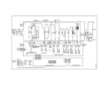 Wiring Diagram Diagram and Parts List for EI30BM60MSB  Electrolux Microwave