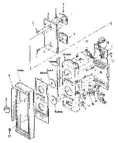 Control Panel Parts Diagram and Parts List for 5648648310  Kenmore Microwave