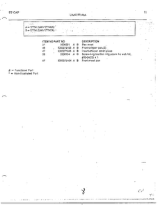 Refrigerator Page 8 Diagram and Parts List for 17714-0A  Frigidaire Refrigerator