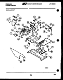 MOTOR AND BLOWER PARTS Diagram and Parts List for LCE732LL0  Frigidaire Washer Dryer Combo