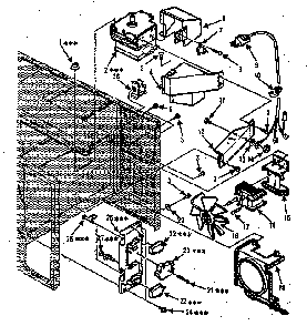 Switches And Microwave Parts Diagram and Parts List for 5648824581  Kenmore Microwave