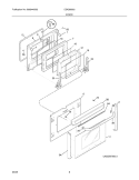 Part Location Diagram of 318176642 Frigidaire TRIM