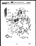 SYSTEM AND AUTOMATIC DEFROST PARTS Diagram and Parts List for RT174GCDA  Frigidaire Refrigerator