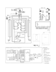 Wiring Schematic Diagram and Parts List for FPBC2277RF7  Frigidaire Refrigerator