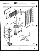 SYSTEM AND AUTOMATIC DEFROST PARTS Diagram and Parts List for RT15F1WU2B  Gibson Refrigerator