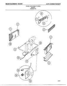 Part Location Diagram of A350715 Frigidaire Owners guide
