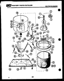 TUB DETAIL Diagram and Parts List for AW700C0D  Kelvinator Washer