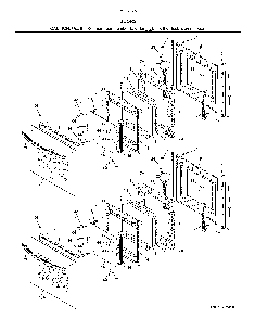 Doors Diagram and Parts List for 79040252414  Kenmore Wall Oven