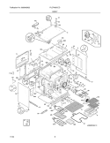 BODY Diagram and Parts List for PLCF489CCD  Frigidaire Range