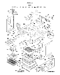 Body Diagram and Parts List for 79095053315  Kenmore Range
