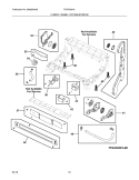 Part Location Diagram of 5304475614 Frigidaire DUCT ASSEMBLY