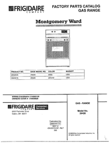 Part Location Diagram of 316000828 Frigidaire Owners guide
