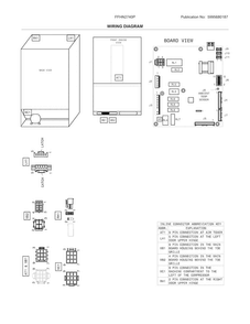 Wiring Diagram Diagram and Parts List for FFHN2740PS6A  Frigidaire Refrigerator