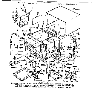 Cabinet Parts Diagram and Parts List for 5649977910  Kenmore Microwave