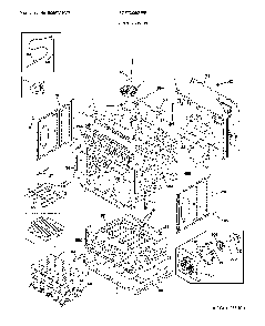 Upper oven Diagram and Parts List for FGET3069UFB  Frigidaire Wall Oven