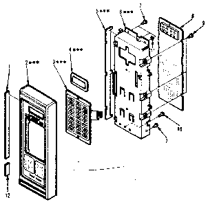 Part Location Diagram of 12408 Maytag Window cover