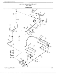 Part Location Diagram of 479P069P03 Frigidaire Nut 10-24 hex