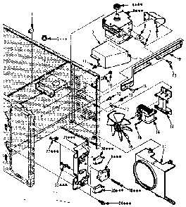 Part Location Diagram of 13056 Maytag Blower motor