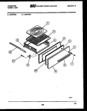 BROILER DRAWER PARTS Diagram and Parts List for G24PCW3  Frigidaire Range