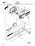 Part Location Diagram of 154366301 Frigidaire WIRING HARNESS