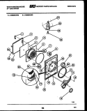 DOOR PARTS Diagram and Parts List for DG650KXW3  Frigidaire Dryer