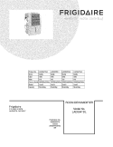 COVER Diagram and Parts List for LAD504TDL0  Frigidaire Dehumidifier