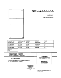 COVER Diagram and Parts List for FRT18IC5AT4  Frigidaire Refrigerator