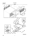 SYSTEM Diagram and Parts List for FRTX18N5BW0  Frigidaire Refrigerator