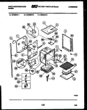 DRAWER PARTS Diagram and Parts List for KC935KDD2  Frigidaire Range