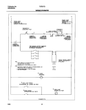 WIRING SCHEMATIC Diagram and Parts List for TGF317BUA  Tappan Range