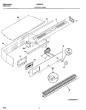Part Location Diagram of 318059200 Frigidaire THERMOSTAT