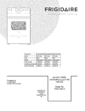 COVER Diagram and Parts List for FGEF3031KBD  Frigidaire Range