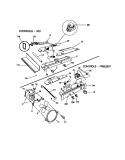 CONTROLS Diagram and Parts List for FRS22WPCW0  Frigidaire Refrigerator