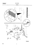 SYSTEM Diagram and Parts List for GFU14F3AW3  Gibson Freezer