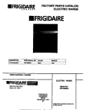 COVER Diagram and Parts List for FEF455WCBC  Frigidaire Range