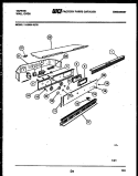 CONTROL PANEL Diagram and Parts List for 11-2969-00-03  Tappan Wall Oven