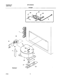 SYSTEM Diagram and Parts List for WFC20M4BW0  Westinghouse Freezer