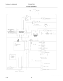 WIRING SCHEMATIC Diagram and Parts List for FRS6L9EFSS0  Frigidaire Refrigerator