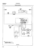 WIRING SCHEMATIC Diagram and Parts List for FGF350MXASA  Frigidaire Range