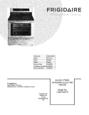 COVER Diagram and Parts List for CGEF3057KFD  Frigidaire Range