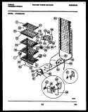 SYSTEM AND ELECTRICAL PARTS Diagram and Parts List for GFU09M2AW0  Gibson Freezer