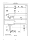 WIRING SCHEMATIC Diagram and Parts List for GLEFM385DSA  Frigidaire Range