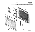 DOOR Diagram and Parts List for SMS139T1B2  Tappan Microwave