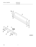 Part Location Diagram of 316263201 Frigidaire PANEL