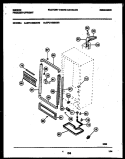 CABINET PARTS Diagram and Parts List for GFU14M3AW3  Gibson Freezer