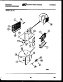 ELECTRICAL PARTS Diagram and Parts List for A06LH5L1  Frigidaire Air Conditioner
